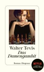 Darstellung der Titelseite des Buchs „Das Damengambit“ von Walter S. Tevis