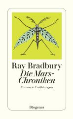 Darstellung der Titelseite des Buchs „Die Mars-Chroniken“ von Ray Bradbury