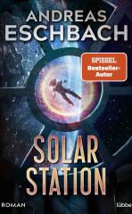Darstellung der Titelseite des Buchs „Solarstation“ von Andreas Eschbach