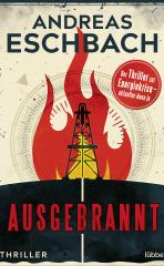 Darstellung der Titelseite des Buchs „Ausgebrannt“ von Andreas Eschbach