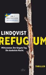 Darstellung der Titelseite des Buchs „Refugium“ von John Ajvide Lindqvist