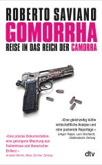 Darstellung der Titelseite des Buchs „Gomorrha“ von Roberto Saviano