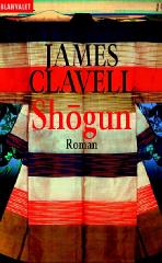 Darstellung der Titelseite des Buchs „Shōgun“ von James Clavell