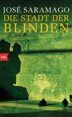 Darstellung der Titelseite des Buchs „Die Stadt der Blinden“ von José Saramago