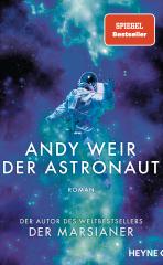 Darstellung der Titelseite des Buchs „Der Astronaut“ von Andy Weir