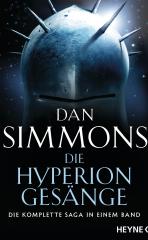Darstellung der Titelseite des Buchs „Die Hyperion-Gesänge“ von Dan Simmons