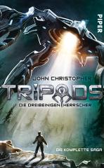 Darstellung der Titelseite des Buchs „Tripods“ von John Christopher