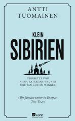 Darstellung der Titelseite des Buchs „Klein-Sibirien“ von Antti Tuomainen