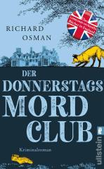 Darstellung der Titelseite des Buchs „Der Donnerstagsmordclub“ von Richard Osman