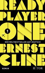 Darstellung der Titelseite des Buchs „Ready Player One“ von Ernest Cline