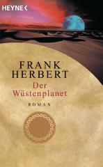 Darstellung der Titelseite des Buchs „Der Wüstenplanet“ von Frank Herbert