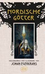 Darstellung der Titelseite des Buchs „Nordische Götter“ von Johan Egerkrans